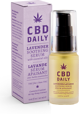CBD DAILY SOOTHING SERUM IN LAVENDER 20 ML