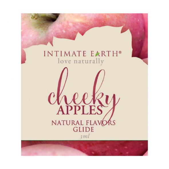 INTIMATE EARTH CHEEKY APPLES GLIDE FOIL PACK 3ml (EACHES) - Click Image to Close