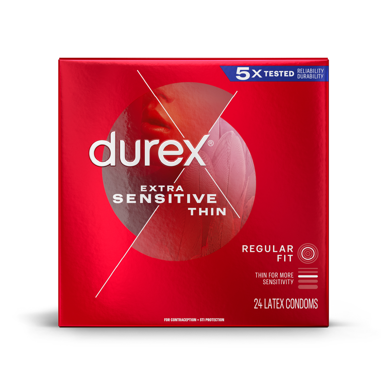 DUREX EXTRA SENSITIVE 24 PK - Click Image to Close