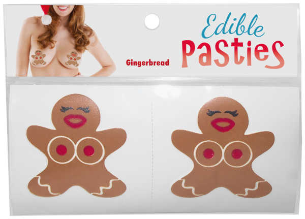 GINGERBREAD EDIBLE PASTIES - Click Image to Close