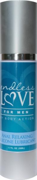 ENDLESS LOVE FOR MEN ANAL RELAXING SILICONE LUBRICANT 1.7 OZ. - Click Image to Close