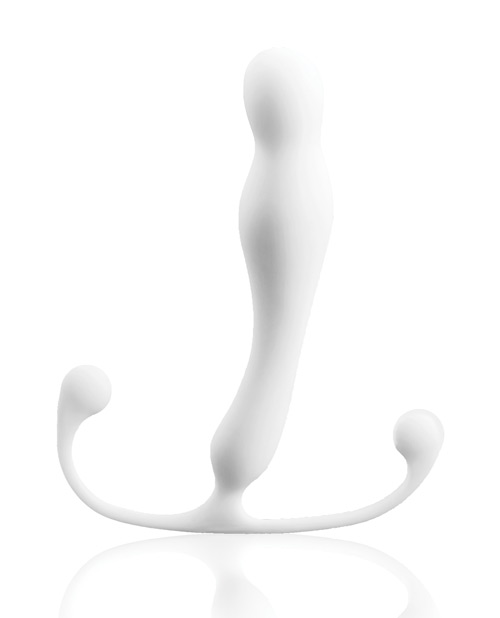ANEROS EUPHO TRIDENT PROSTATE MASSAGER WHITE (NET) - Click Image to Close