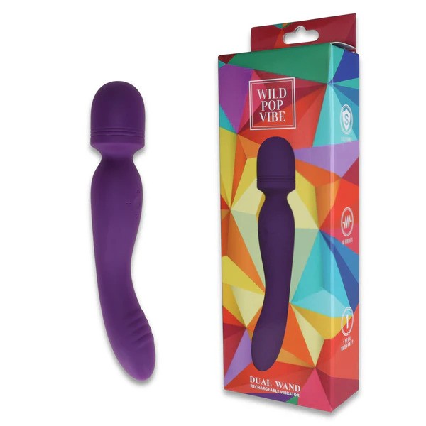 WILD POP VIBE DUAL WAND PURPLE