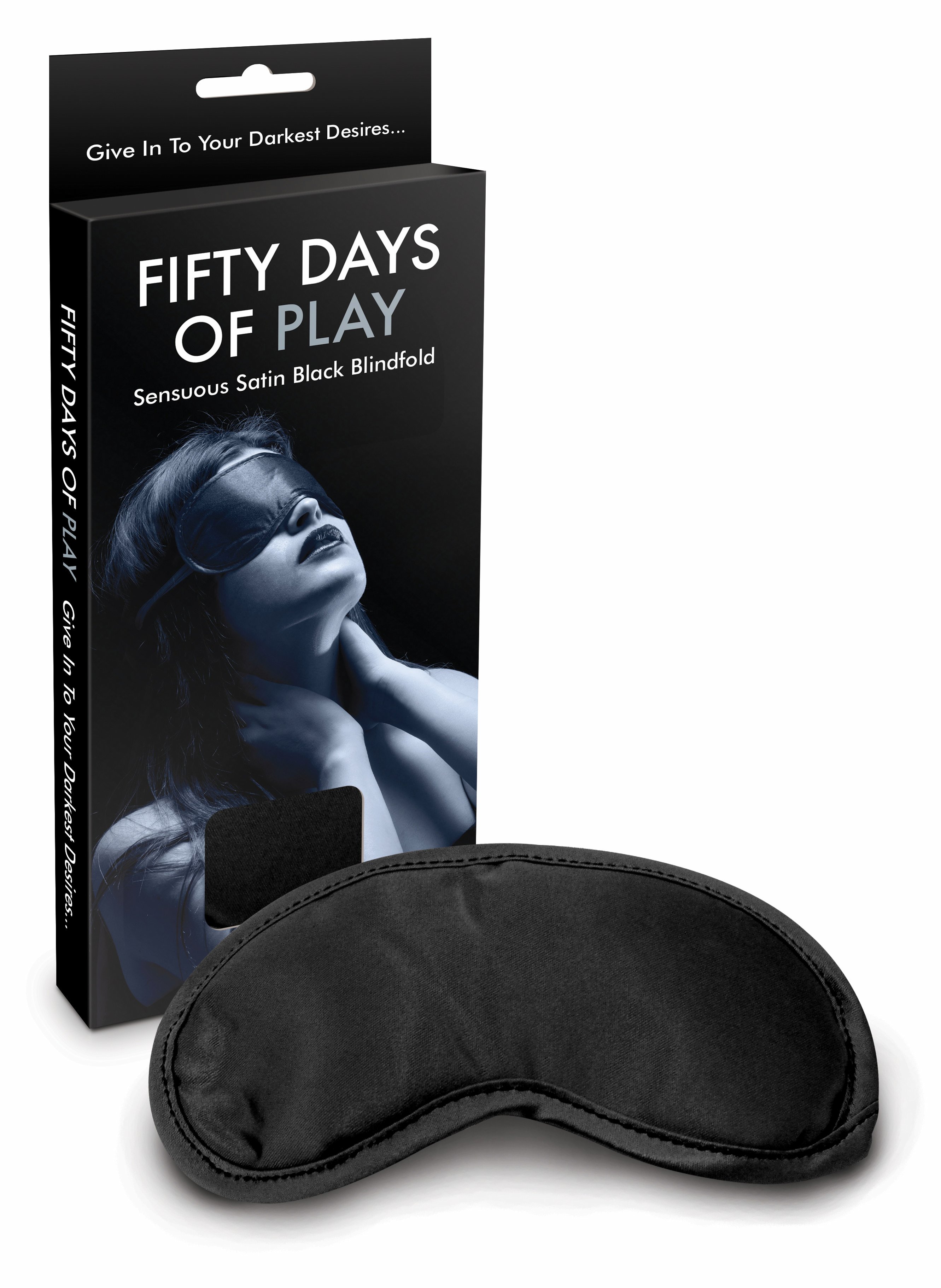 FIFTY DAYS OF PLAY BLINDFOLD BLACK - Click Image to Close