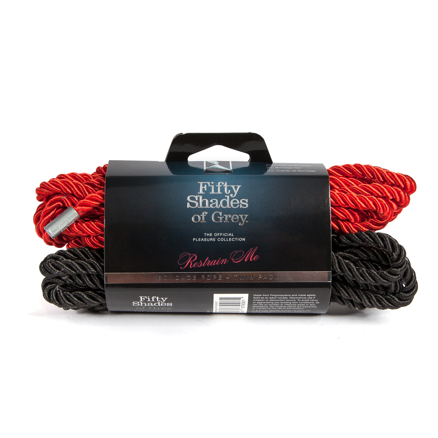 FIFTY SHADES BONDAGE ROPE TWIN PACK - Click Image to Close