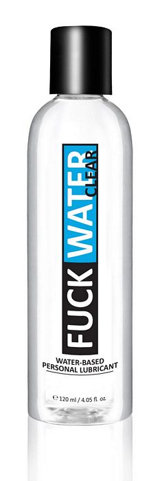 FUCK WATER CLEAR WATER BASED LUBRICANT 4 OZ - Click Image to Close