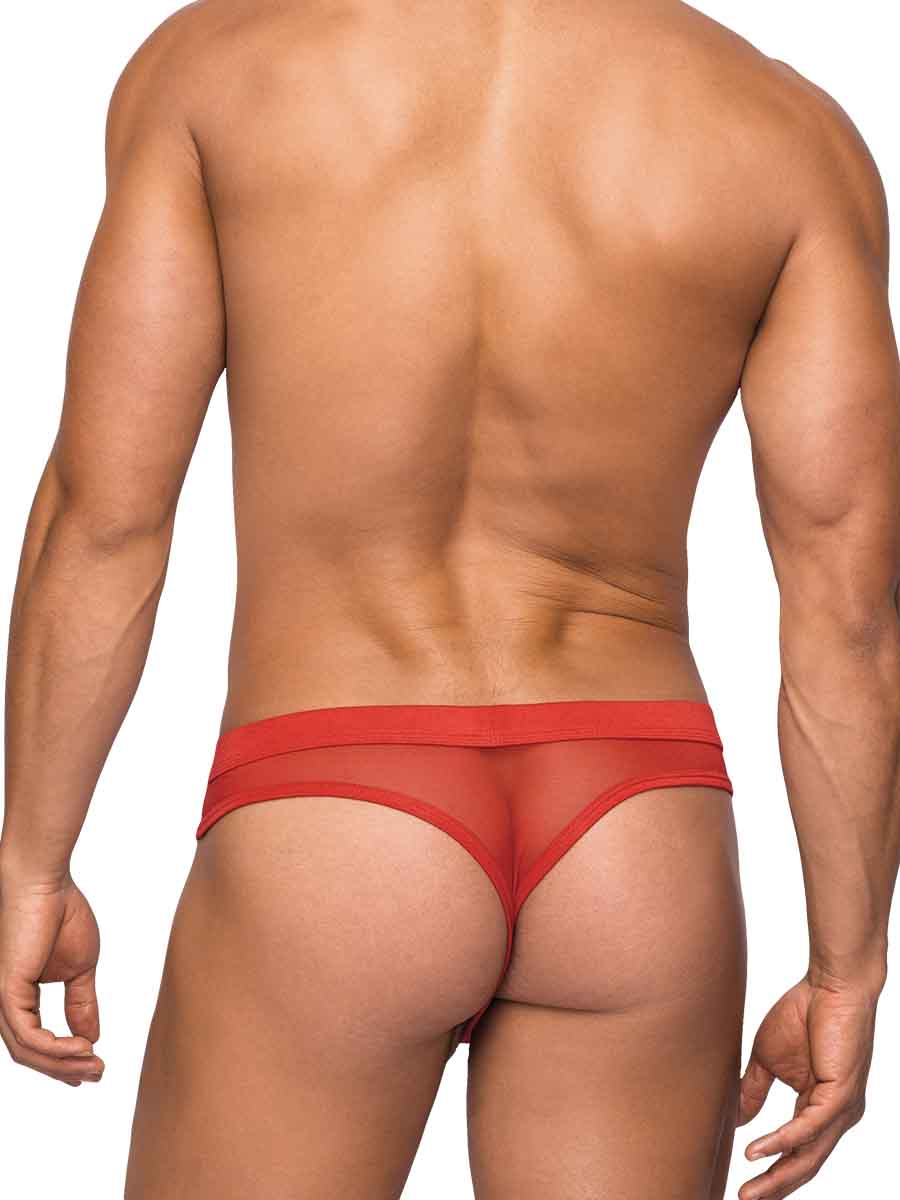 HOSE THONG RED LARGE/ XL - Click Image to Close