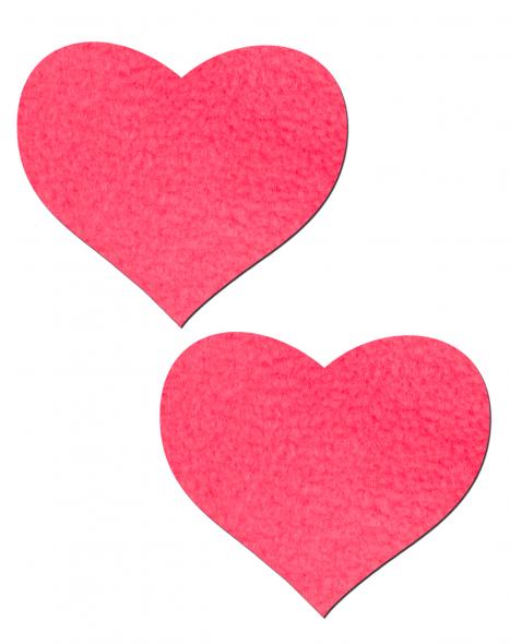 PASTEASE HEART NEON PINK - Click Image to Close