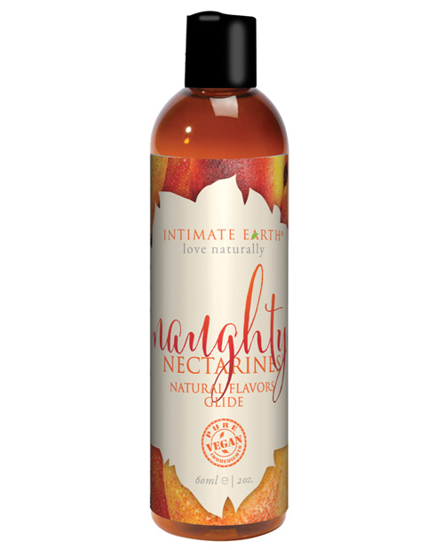 INTIMATE EARTH NAUGHTY NECTARINES GLIDE 2 OZ - Click Image to Close