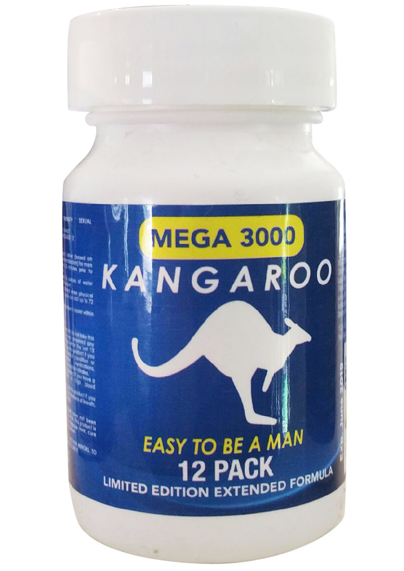 KANGAROO FOR HIM MEGA 3000 BLUE 30PC DISPLAY (NET) - Click Image to Close