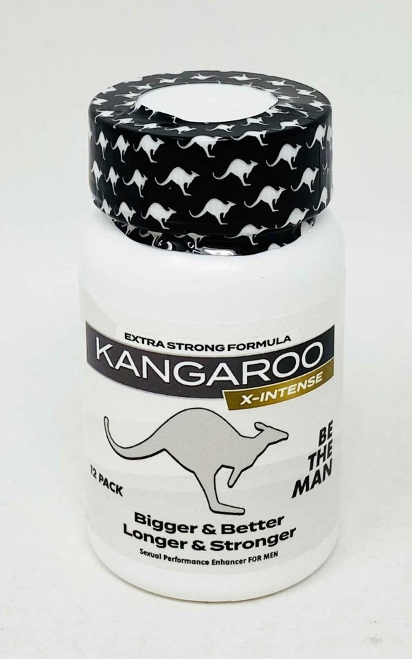 KANGAROO WHITE X-INTENSE 12CT BOTTLE (NET) - Click Image to Close