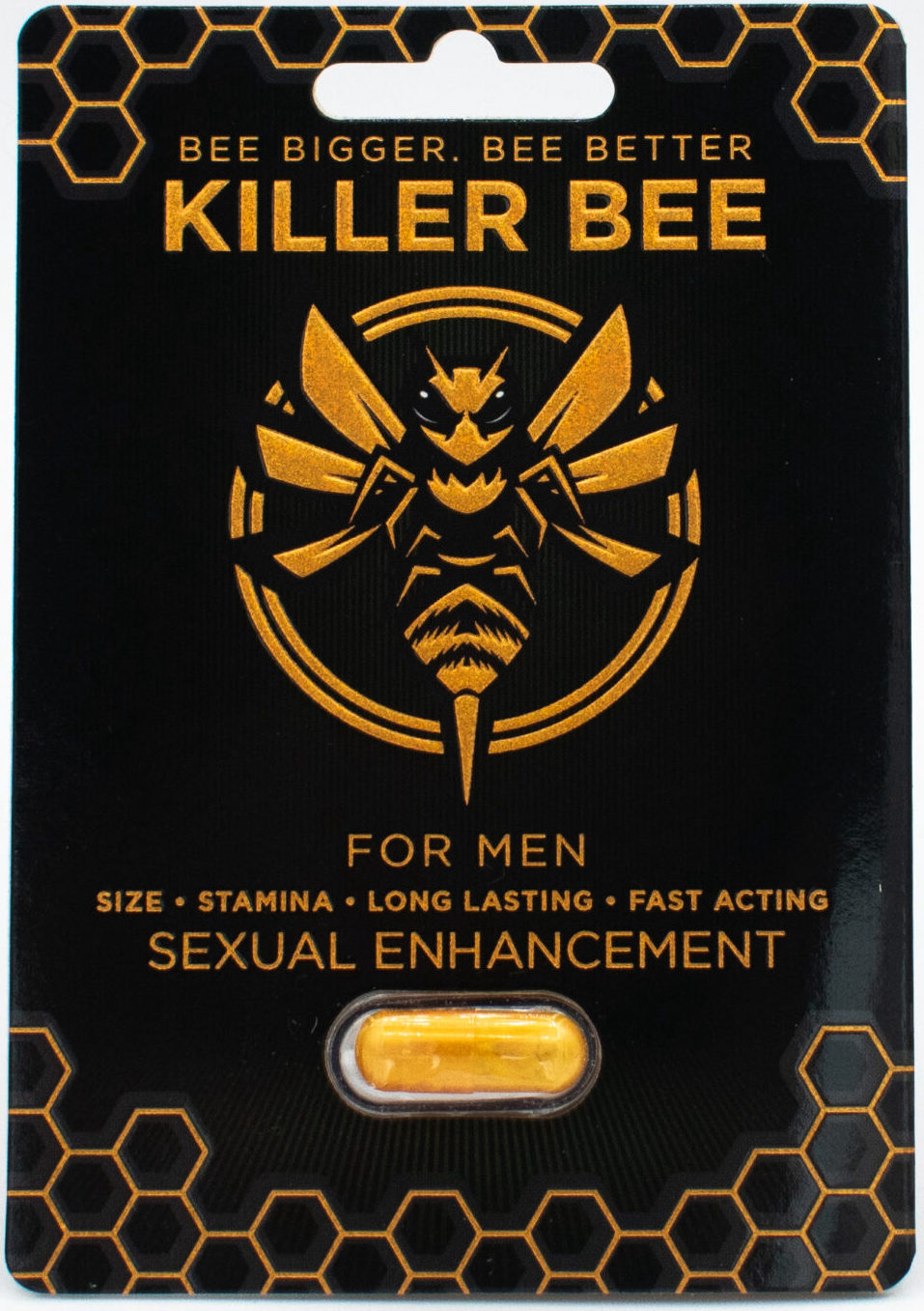 KILLER BEE MALE ENHANCEMENT 1PC (NET)