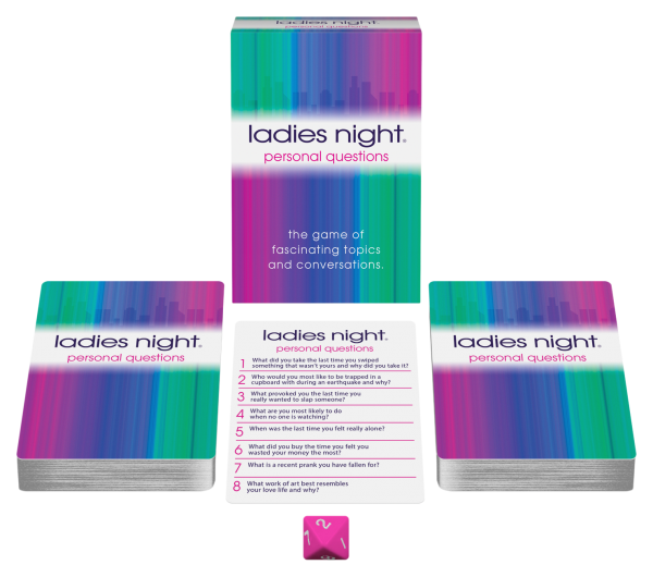 LADIES NIGHT PERSONAL QUESTIONS GAME