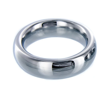 MASTER SERIES STEEL DONUT COCK RING 1.75IN - Click Image to Close