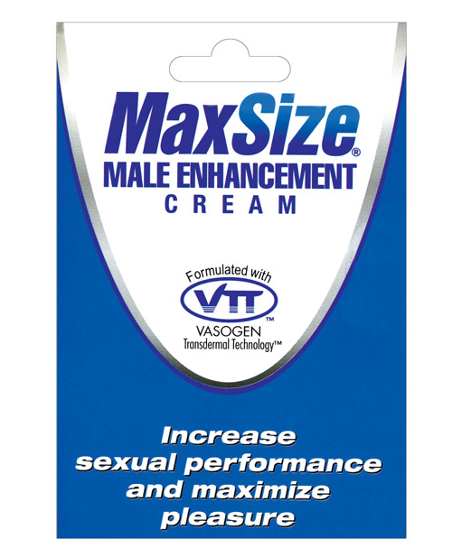 MAX SIZE CREAM PACK SOLD BY EACHES - Click Image to Close