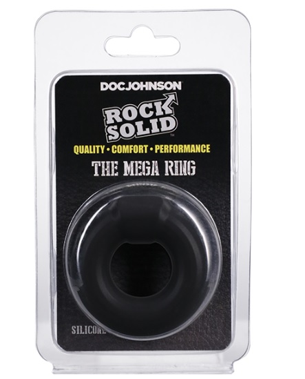 ROCK SOLID MEGA RING BLACK
