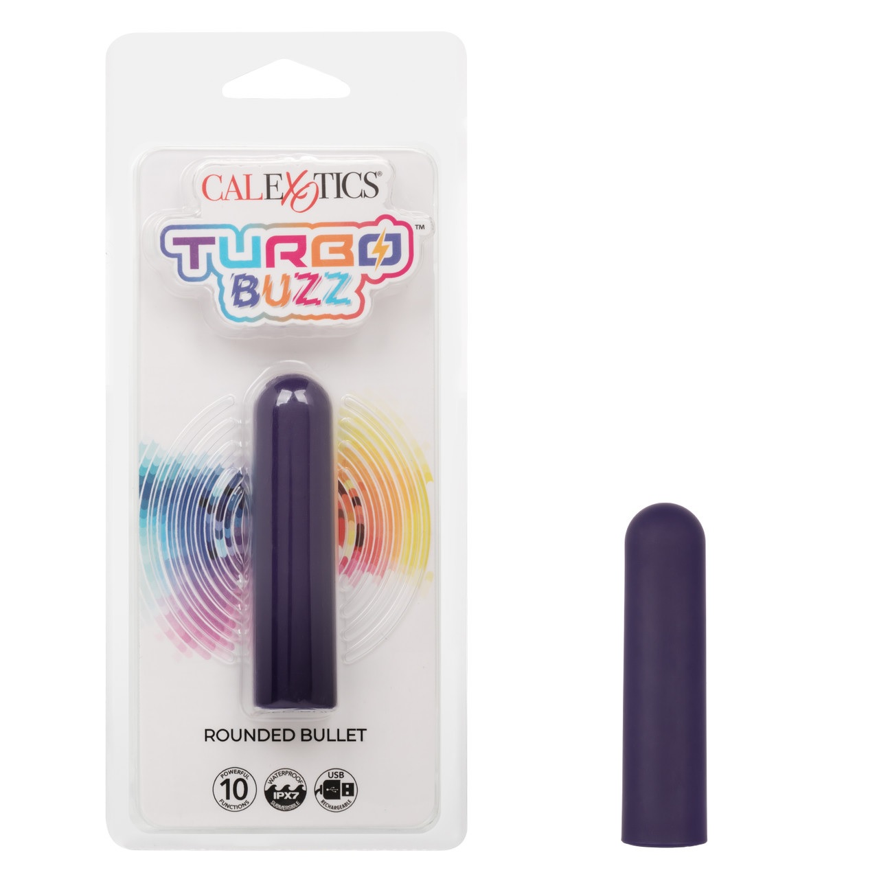 TURBO BUZZ ROUND BULLET PURPLE