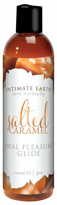 INTIMATE EARTH SALTED CARAMEL GLIDE 4OZ