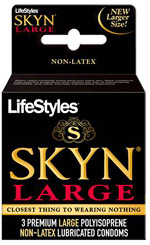 LIFESTYLES SKYN LARGE 3 PACK - Click Image to Close