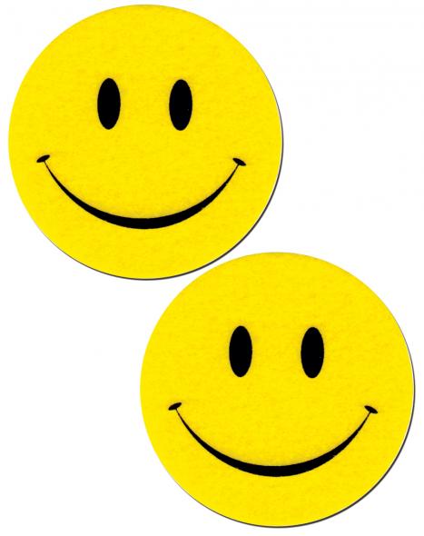 PASTEASE SMILEY FACE YELLOW - Click Image to Close