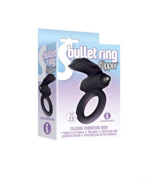 9'S S-BULLET RING FLIPPER SILICONE - Click Image to Close