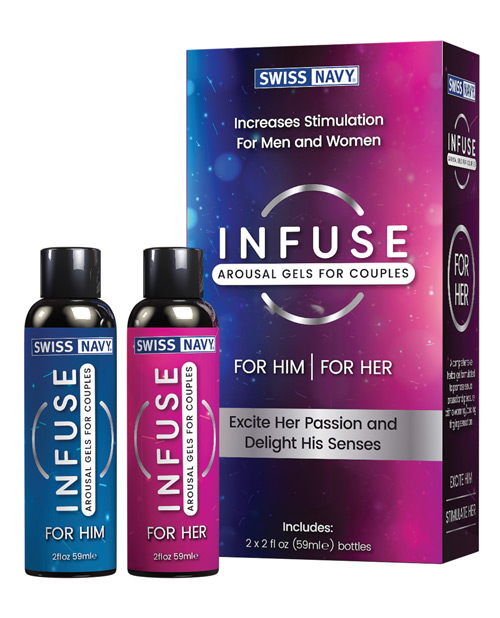 SWISS NAVY INFUSE 2-IN-1 AROUSAL GEL FOR HIM & HER