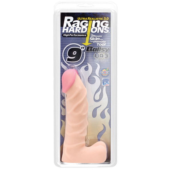 RAGING HARD ONS ULTRASKYN 9IN BALLSY CD