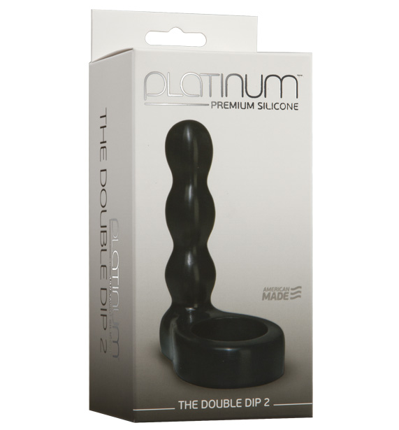 PLATINUM SILICONE DOUBLE DIP 2 BLACK