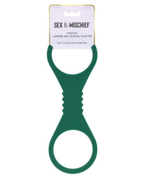 SEX & MISCHIEF INDICA LARGE SILICONE CUFFS