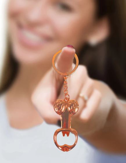 SUPER FUN PENIS BOTTLE OPENER KEY CHAIN