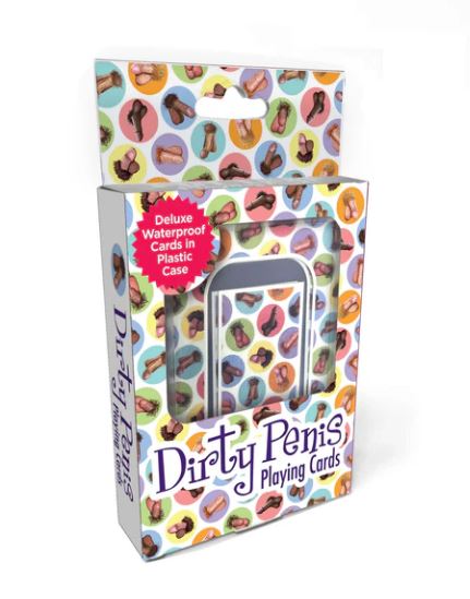 DIRTY PENIS WATERPROOF PLAYING CARDS