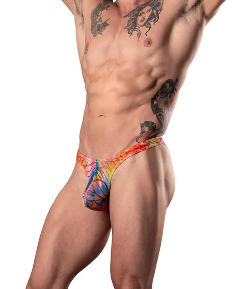 YOUR LACE OR MINE THONG MULTI COLOR L/XL