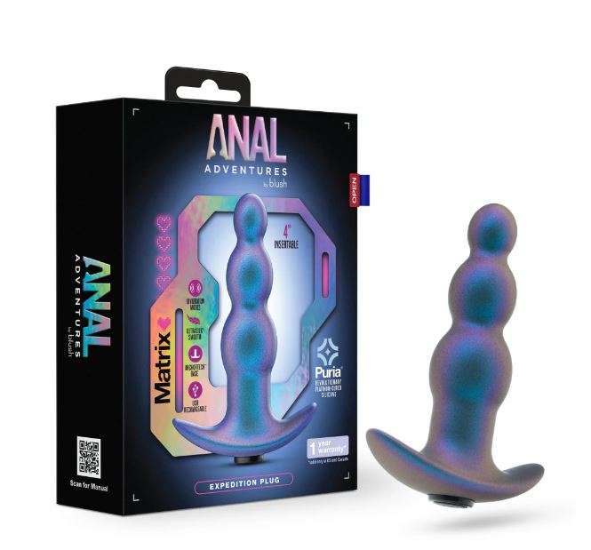 ANAL ADVENTURES MATRIX EXPEDITION PLUG LUNAR BLUE