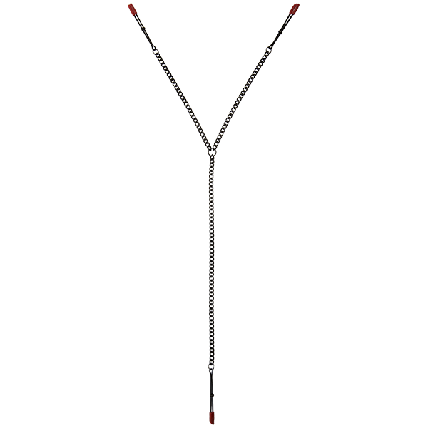 KINK PINCH NIPPLE & CLIT TWEEZER CLIPS BLACK