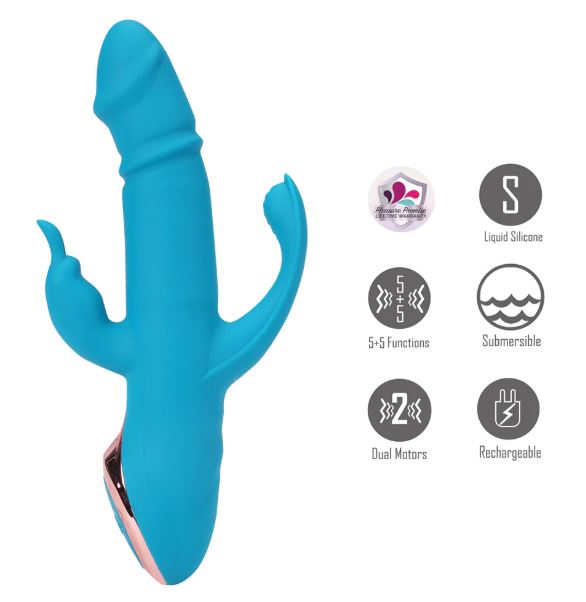 KENNEDI TRIPLE ACTION RABBIT BLUE