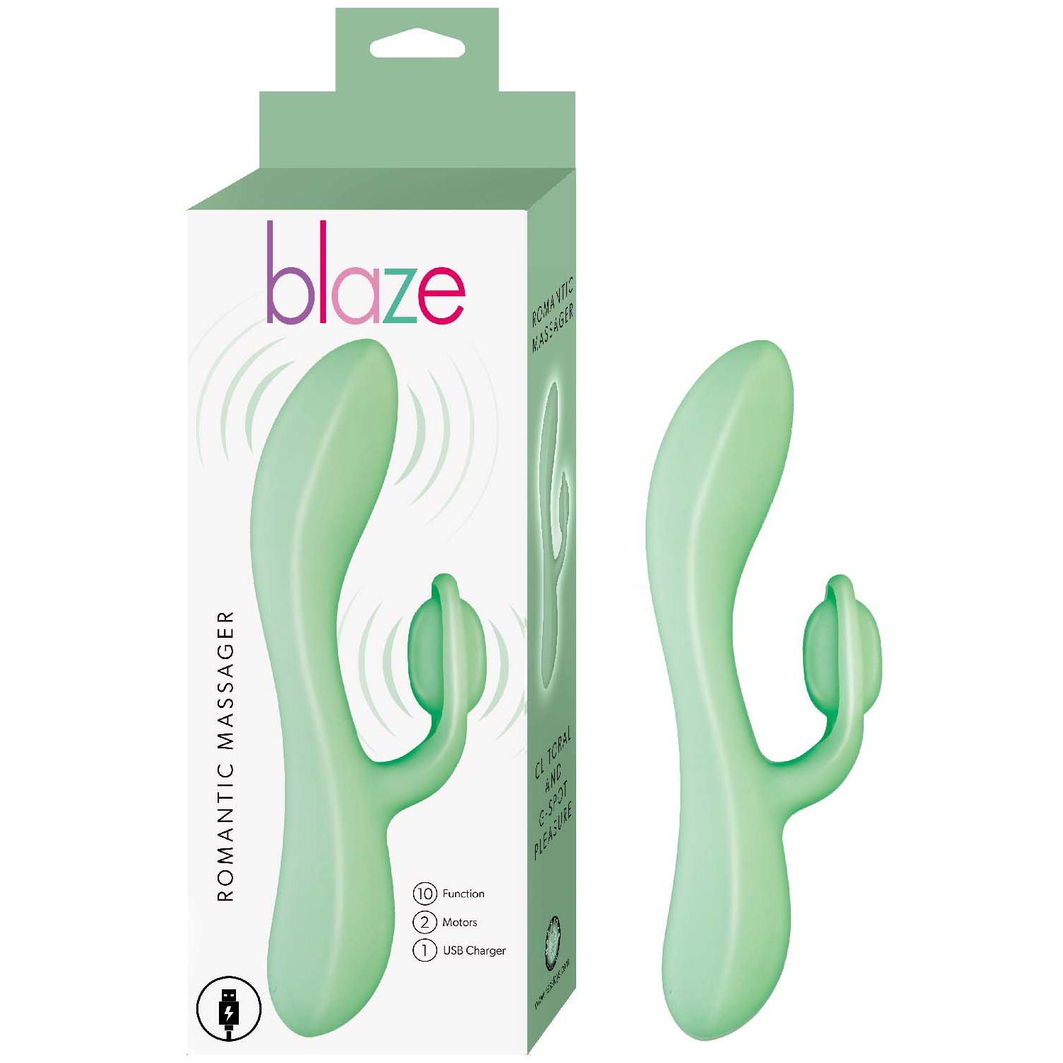 BLAZE ROMANTIC MASSAGER AQUA