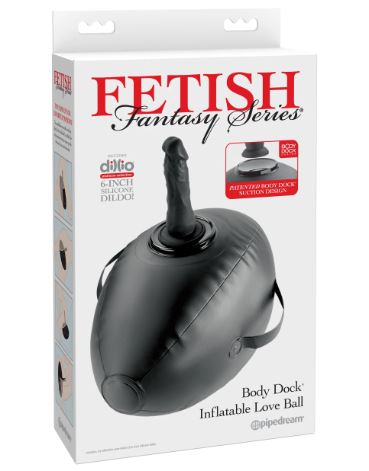 FETISH FANTASY S/ BODY DOCK INFLATABLE LOVE BALL BLK