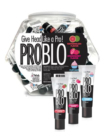 PROBLO ORAL FISHBOWL 66/10ML STRAWBERRY AND WATERMELON