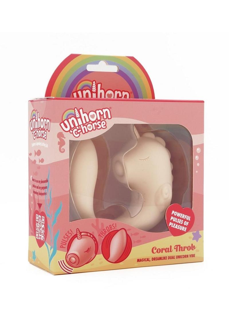 UNIHORN C HORSE CORAL THROB