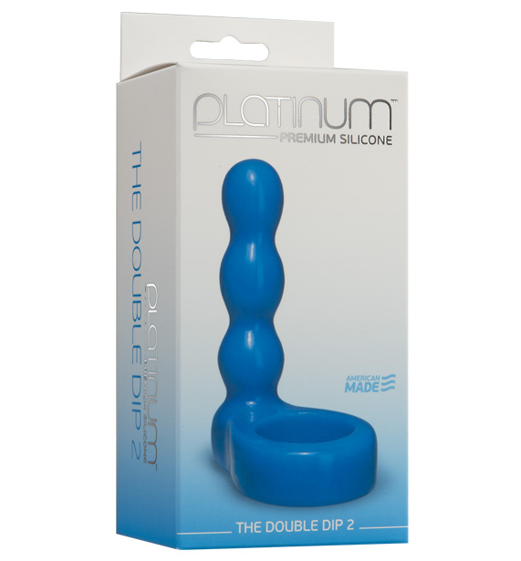 PLATINUM SILICONE DOUBLE D BLUE