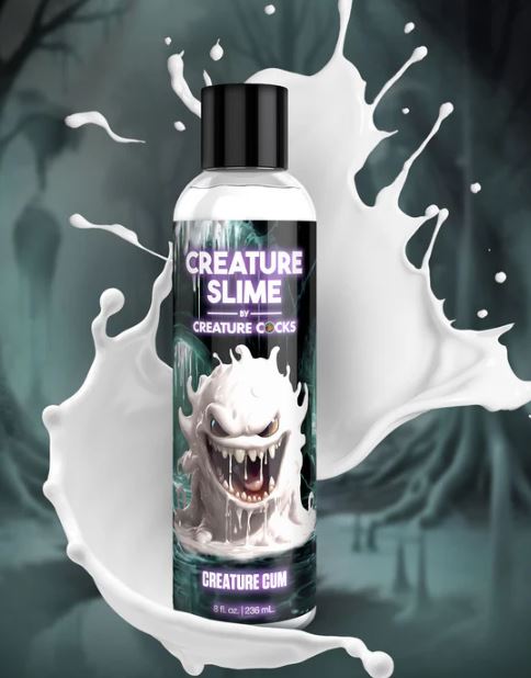 CREATURE COCKS CREATURE SLIME UNSCENTED CREATURE CUM LUBE 8OZ