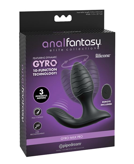 ANAL FANTASY ELITE GYRO-MILK PRO BLACK