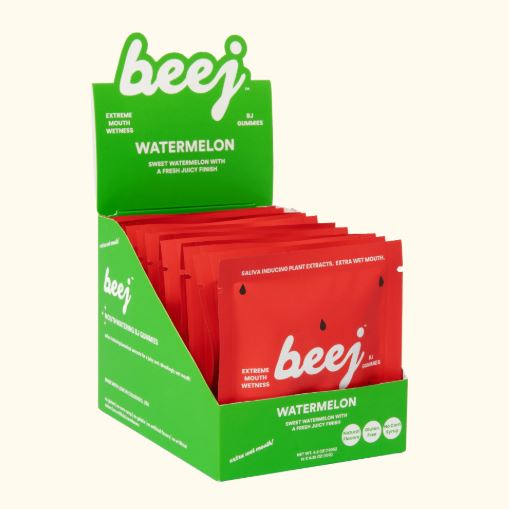 BEEJ WATERMELON MOUTH WATERING GUMMIES (BOX OF 12)