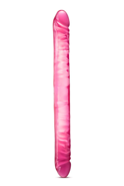 B YOURS 18 DOUBLE DILDO PINK " - Click Image to Close