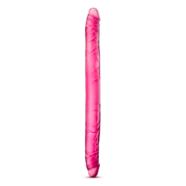 B YOURS 16 DOUBLE DILDO PINK " - Click Image to Close