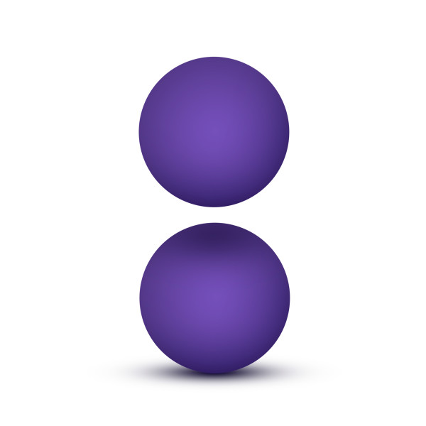(D)LUXE DOUBLE O KEGEL BALLS 0.8 OZ PURPLE