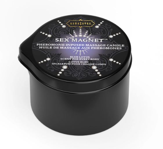 SEX MAGNET BLUE CANDLE 2OZ