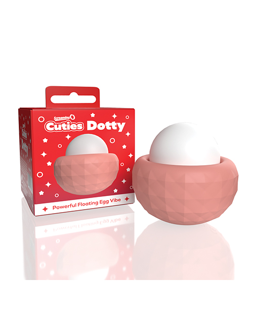 SCREAMING O CUTIES DOTTY EGG VIBRATOR - DUSTY ROSE