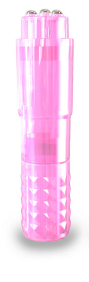 CLIT TASTIC POCKET VIBE PINK BULK 25PCS