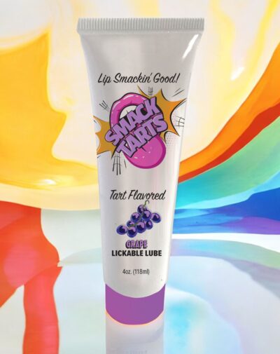 SMACK TARTS LICKABLE LUBE SOUR GRAPE 4 OZ